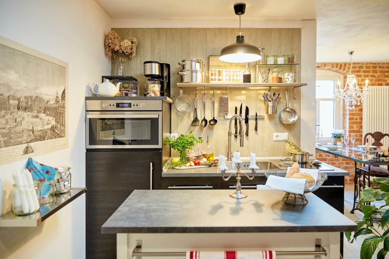 Strohhutmanufaktur Apartment เดรสเดน ภายนอก รูปภาพ